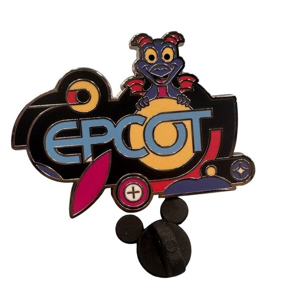 Disney Figment Epcot Trading Pin Reimagined Imagination Logo 2023 Badge - Picture 1 of 7